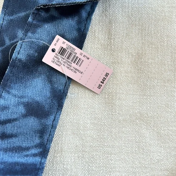 Blue tie dye tote bag NWT - Picture 3 of 3